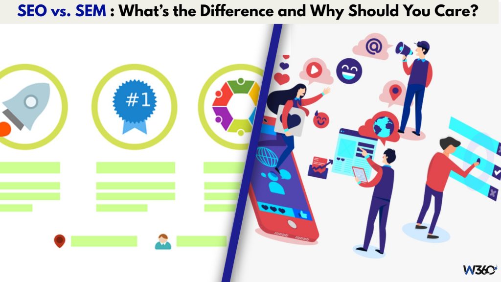 SEO vs. SEM : What’s the Difference and Why Should You Care?