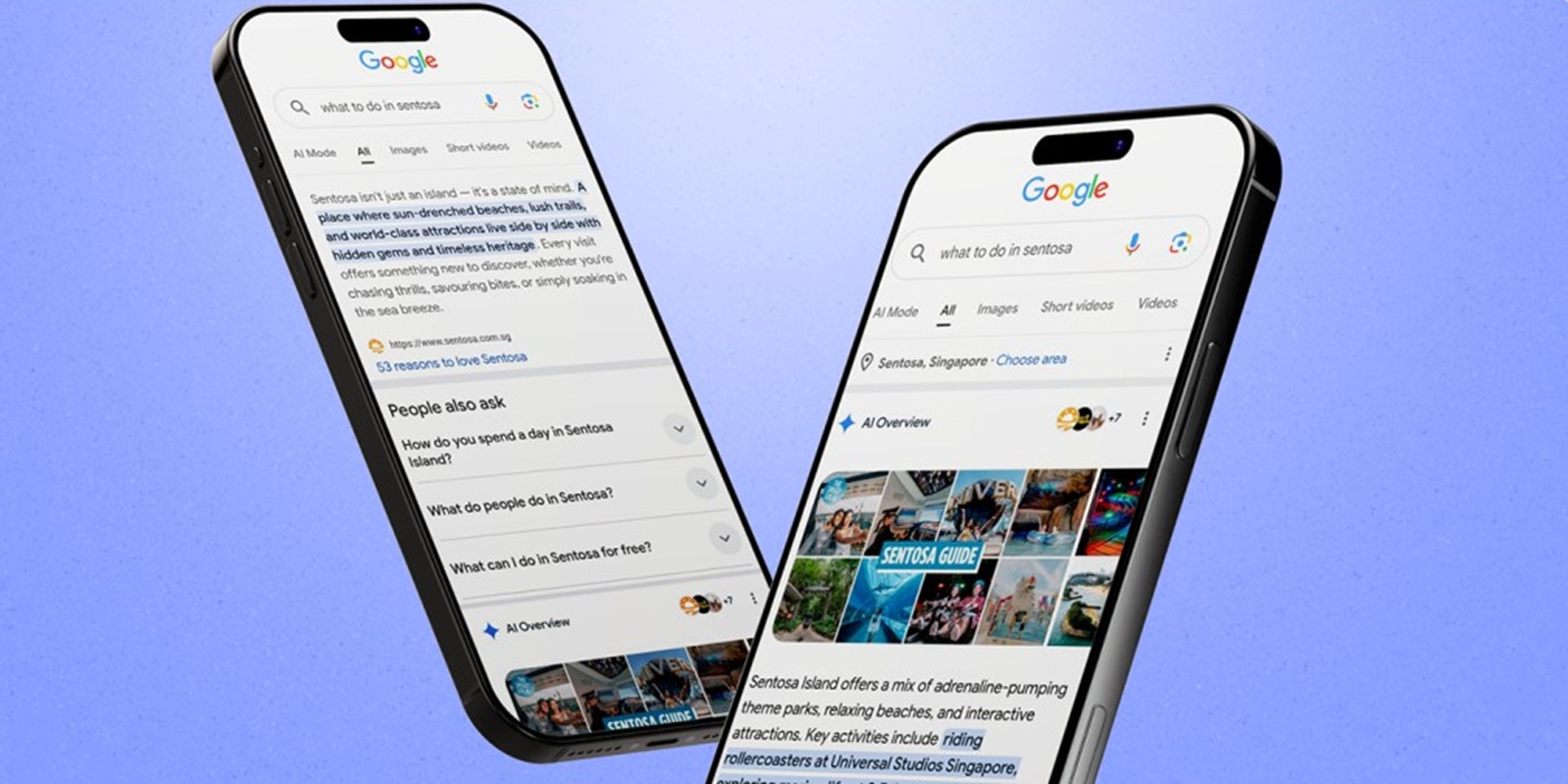 AEO Singapore Google search results